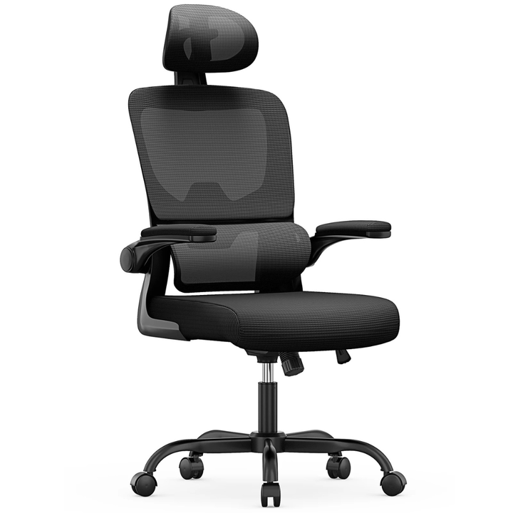 CLEVLO | ErgoFlow Executive Office Chair Black
