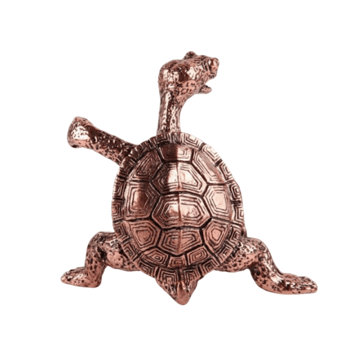 ZenFrog - Calming Frog Statue with Incense Function - Antique Copper Meditation Decoration