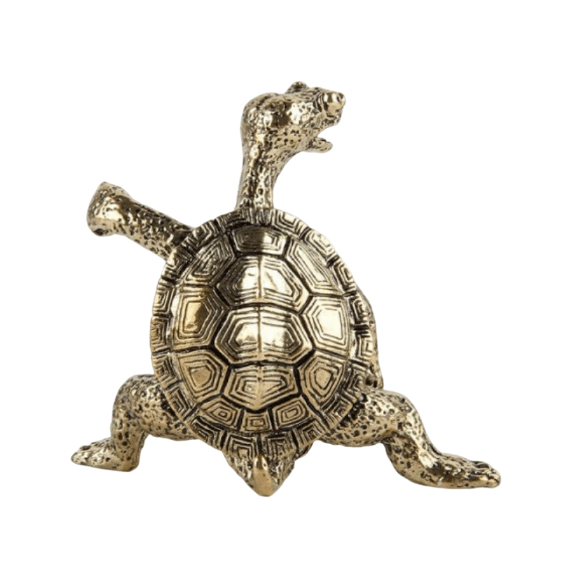 ZenFrog - Calming Frog Statue with Incense Function - Antique Copper Meditation Decoration