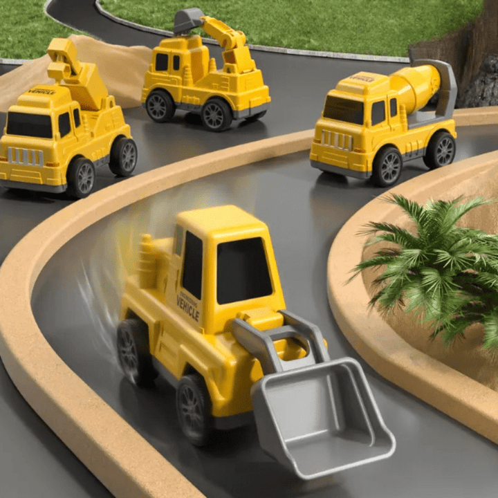 Mega Movers Construction Transport Truck - Durable Design for Endless Play - Develops Problem-Solving Skills