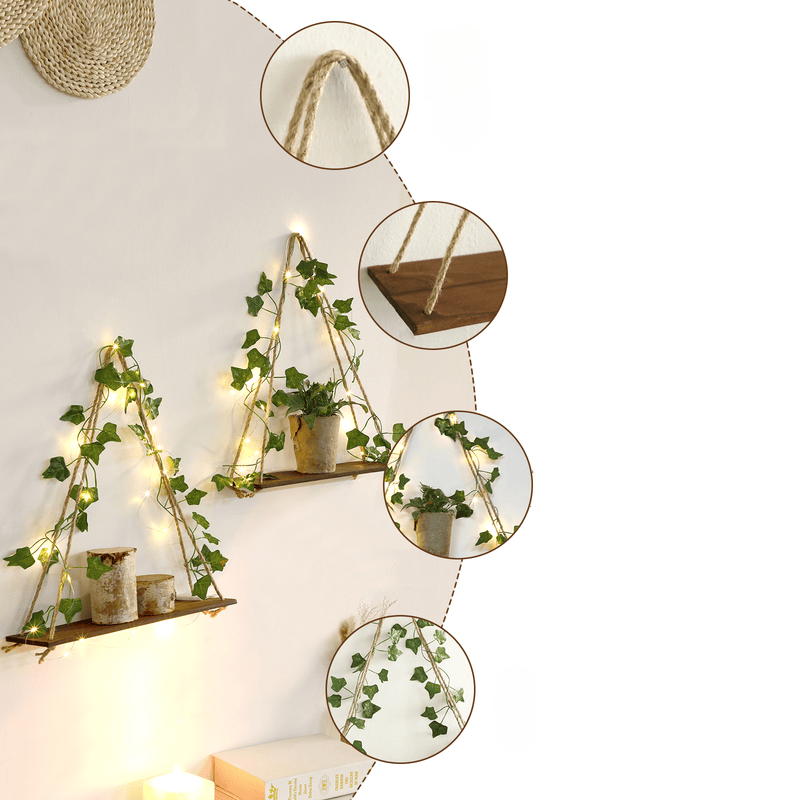 ShelfGlow | Hanging LED Shelf for Home Decor