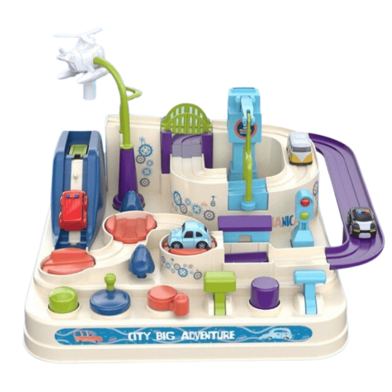 City Car Adventure Game - Exciting Challenges with Physical Interaction - Fun Learning