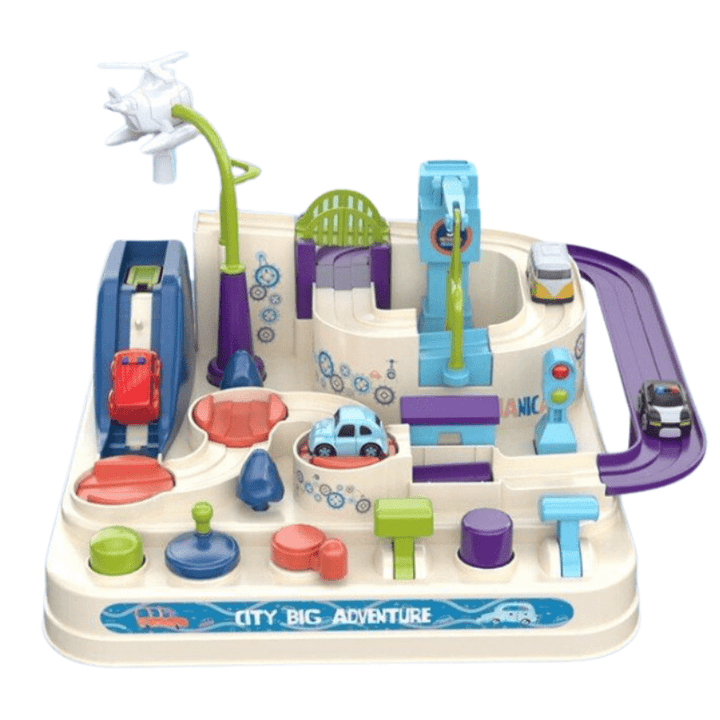 City Car Adventure Game - Exciting Challenges with Physical Interaction - Fun Learning