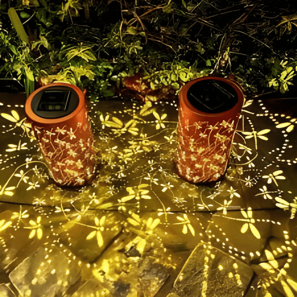 ZenFly - Solar Dragonfly Lantern - Creates a Magical and Natural Atmosphere in Any Outdoor Space