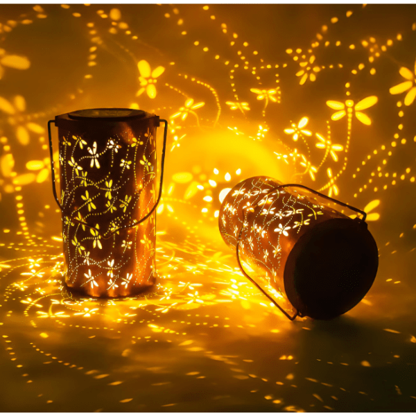 ZenFly - Solar Dragonfly Lantern - Creates a Magical and Natural Atmosphere in Any Outdoor Space
