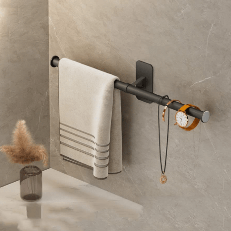 TowelGrip - Stylish and Sturdy Towel Rack - Durable Towel Holder for Organized Bathrooms