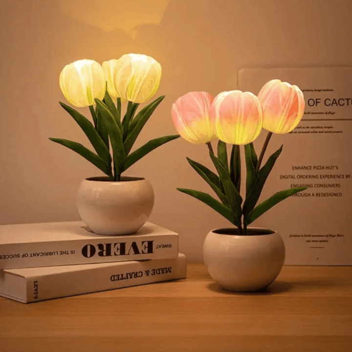 TulipGlow | LED Night Flower Lamp