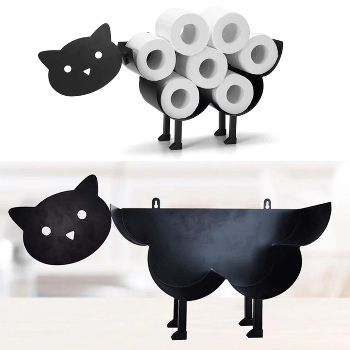 ZooRoll | Toilet Paper Holder with Animal Design for Extra Storage
