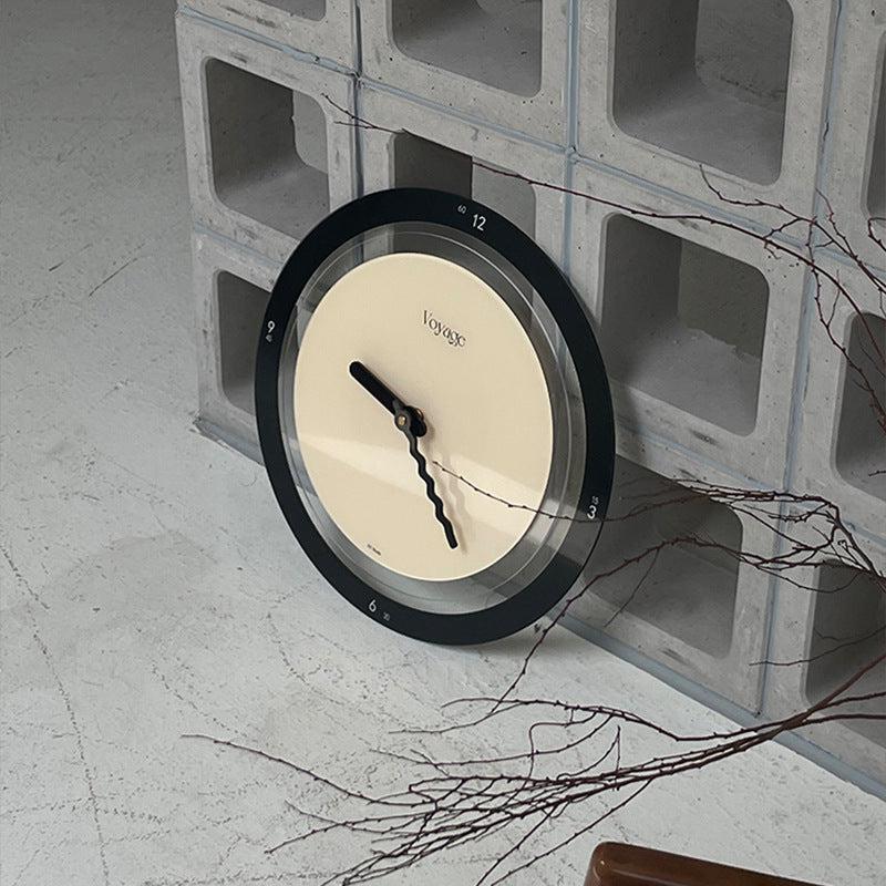 SilentEra Modern Wall Clock - Timeless Nordic Design with Silent Movement - Durable Craftsmanship and Quiet Operation