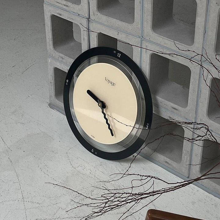 SilentEra Modern Wall Clock - Timeless Nordic Design with Silent Movement - Durable Craftsmanship and Quiet Operation