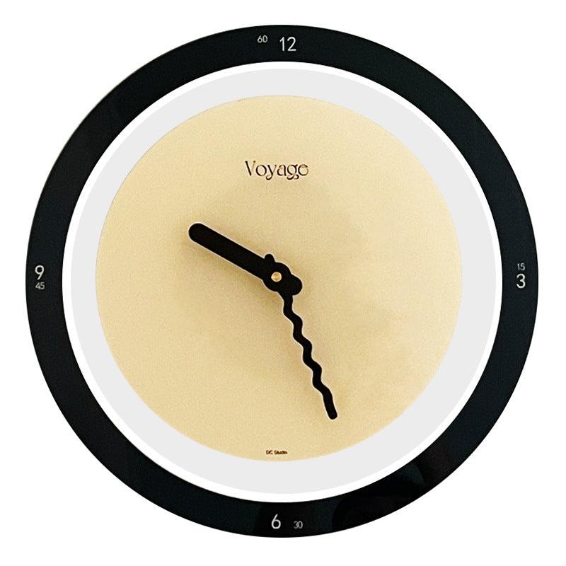 SilentEra Modern Wall Clock - Timeless Nordic Design with Silent Movement - Durable Craftsmanship and Quiet Operation