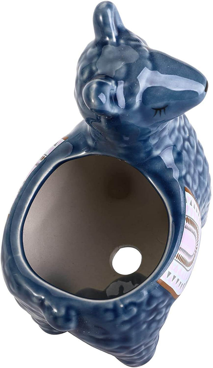 LlamaLeaf – Ceramic Pots with Alpaca Design