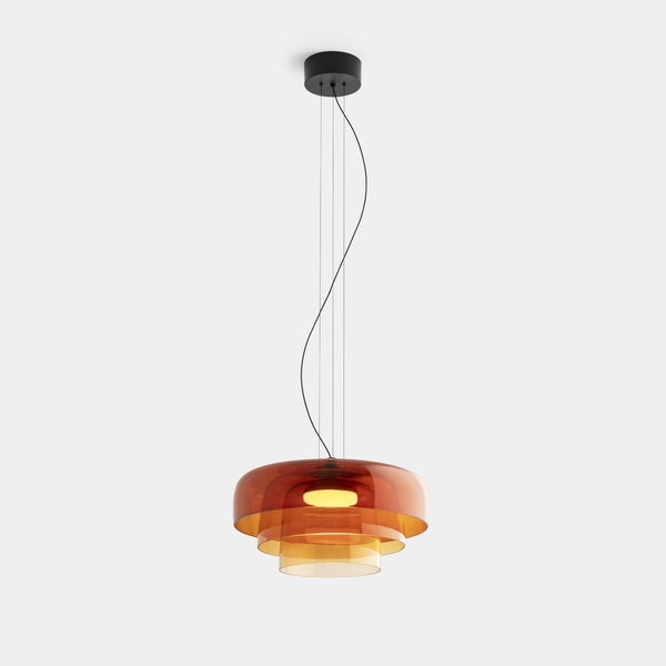 LumaNord – Artisan Hanging Lamp of Norwegian Glass Design