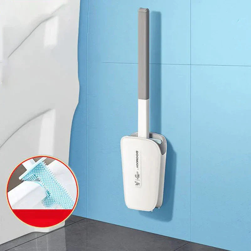 BendClean | Slim Curved Toilet Brush for Thorough Cleaning