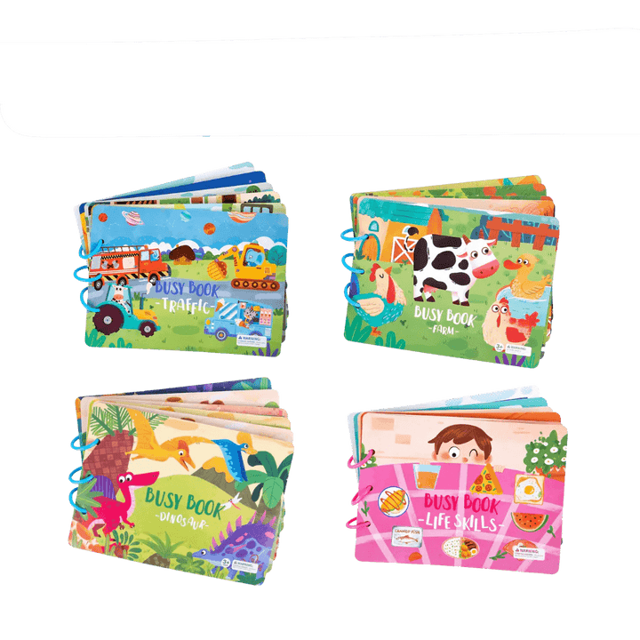 Interactive Sensory Book for Children - promotes touch and imagination - various fabrics and textures - ideal for explorers -