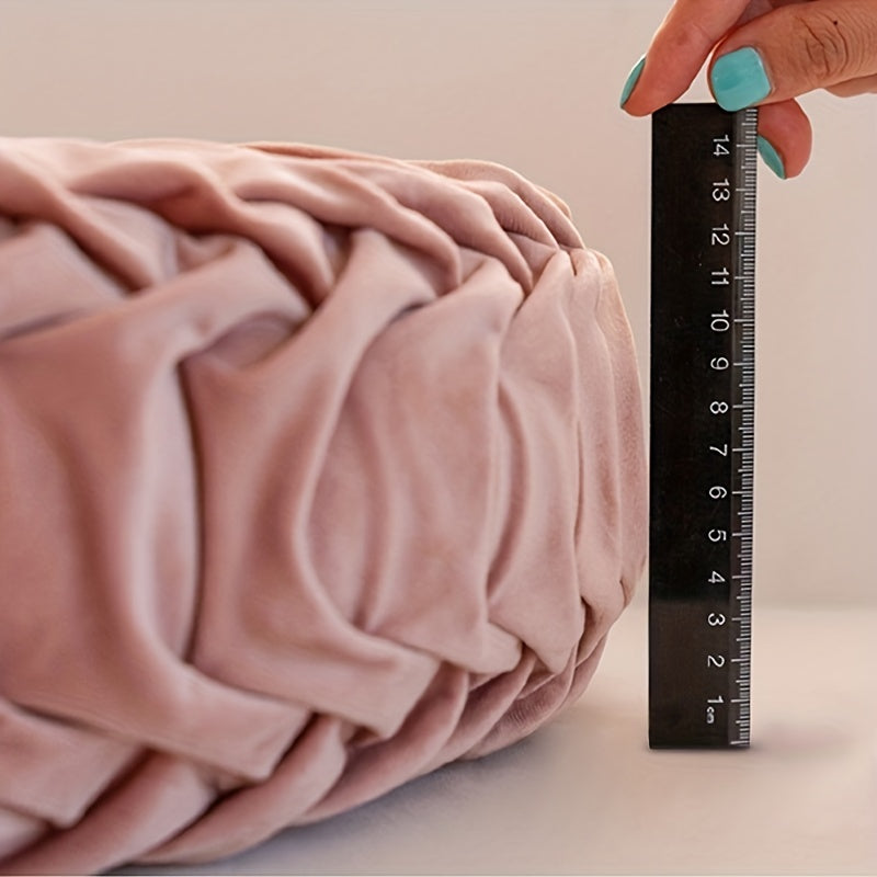 VelvetGlow | Plush Round Cushion to Enhance Your Space