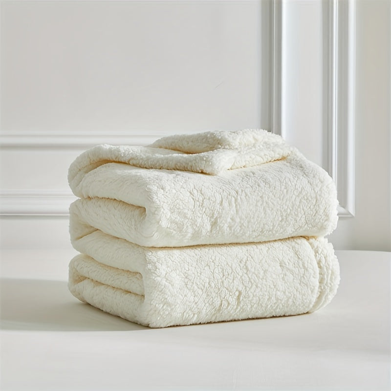 SnuggleTwist – Reversible Ultra-Soft Sherpa Fleece Blanket – For Double Softness and Coziness