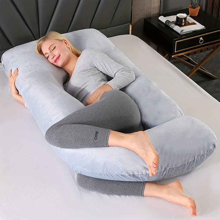 MaternityCuddle | J-Pillow for Relaxation and Support