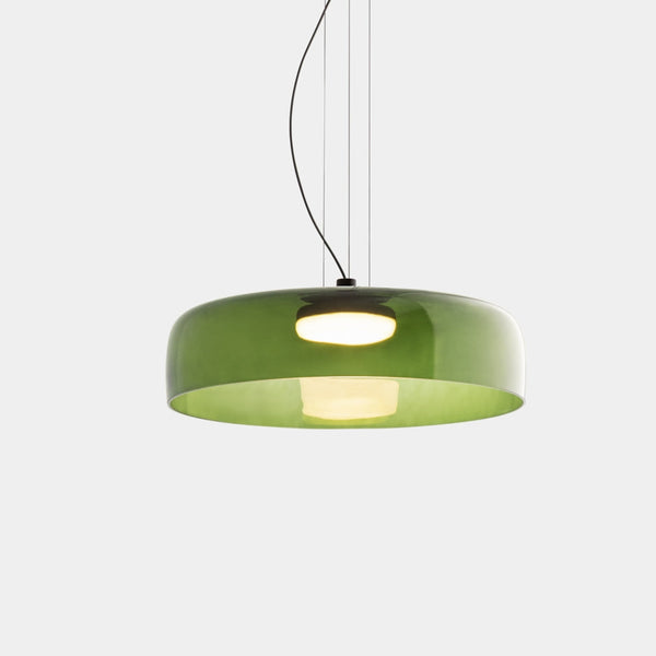 LumaNord – Artisan Hanging Lamp of Norwegian Glass Design