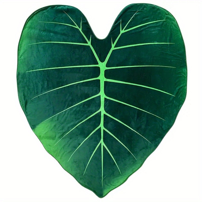 LeafHaven Cozy Leaf-Shaped Blanket - A Symbol of Comfort, Simplicity, and Home