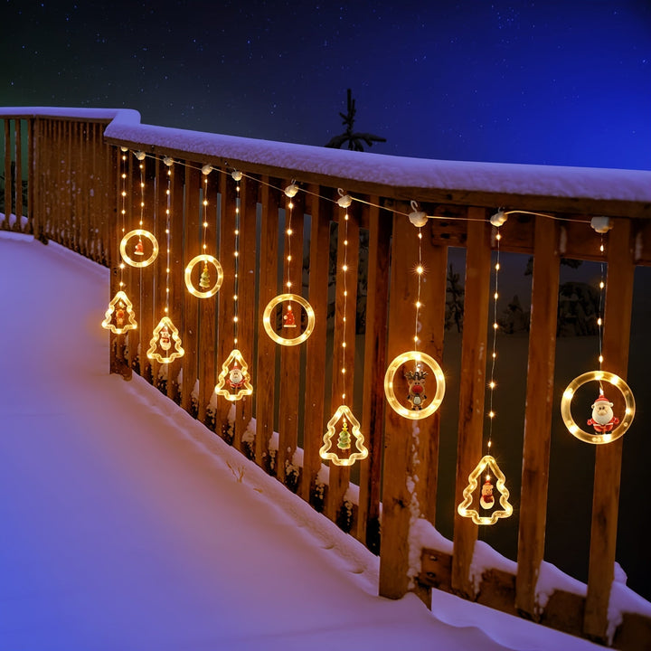 MerryCircle – Magical Wish Ring Lighting with Christmas Decorations