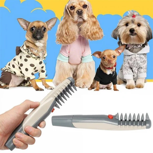 QuietClip | Whisper-Quiet Electric Scissors for Pet Fur