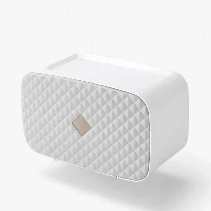 DryRoll | Waterproof Toilet Paper Holder with Extra Storage
