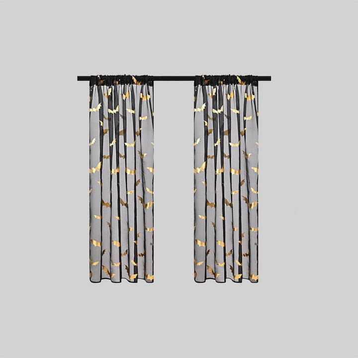 ShadowBat | Light Curtains with Bat Pattern