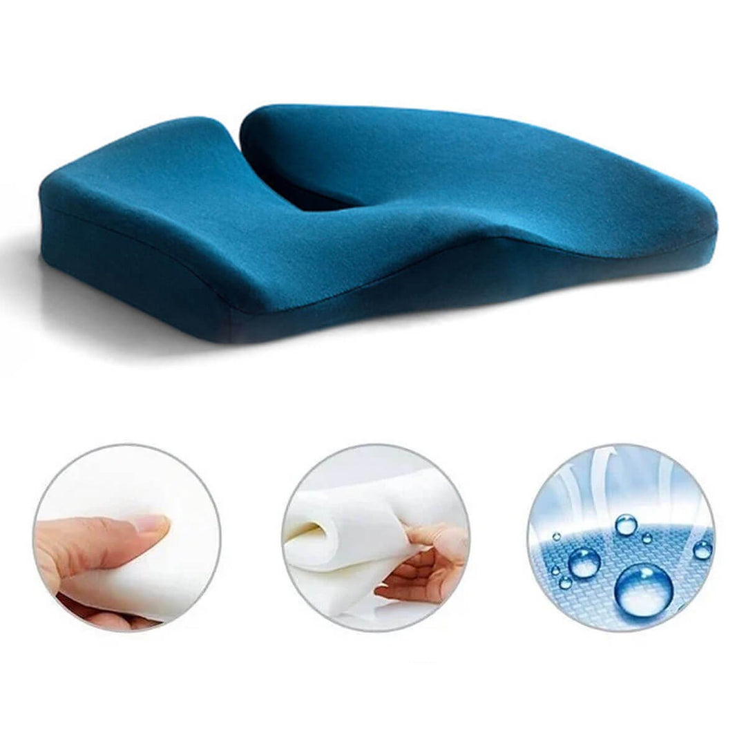 CLEVLO | ErgoComfort Seat Cushion