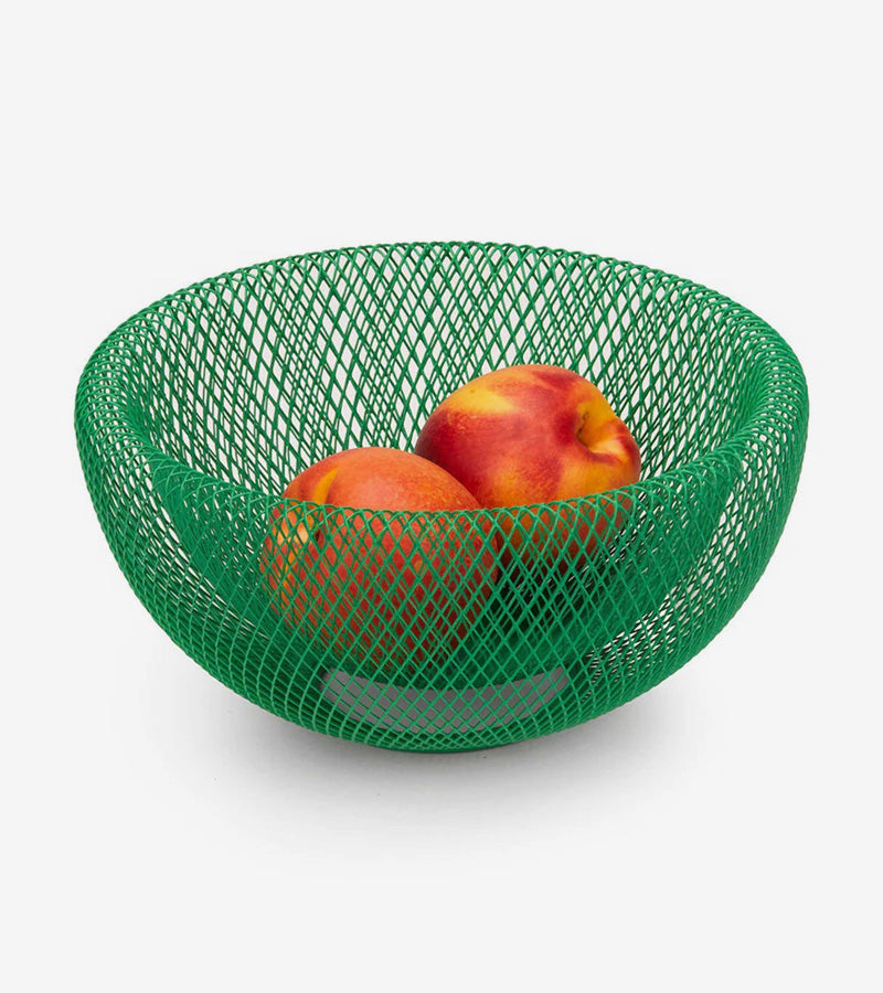 ElegantMesh | Double-Walled Steel Fruit Basket for Ventilation and Style