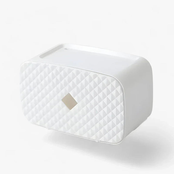 DryRoll | Waterproof Toilet Paper Holder with Extra Storage