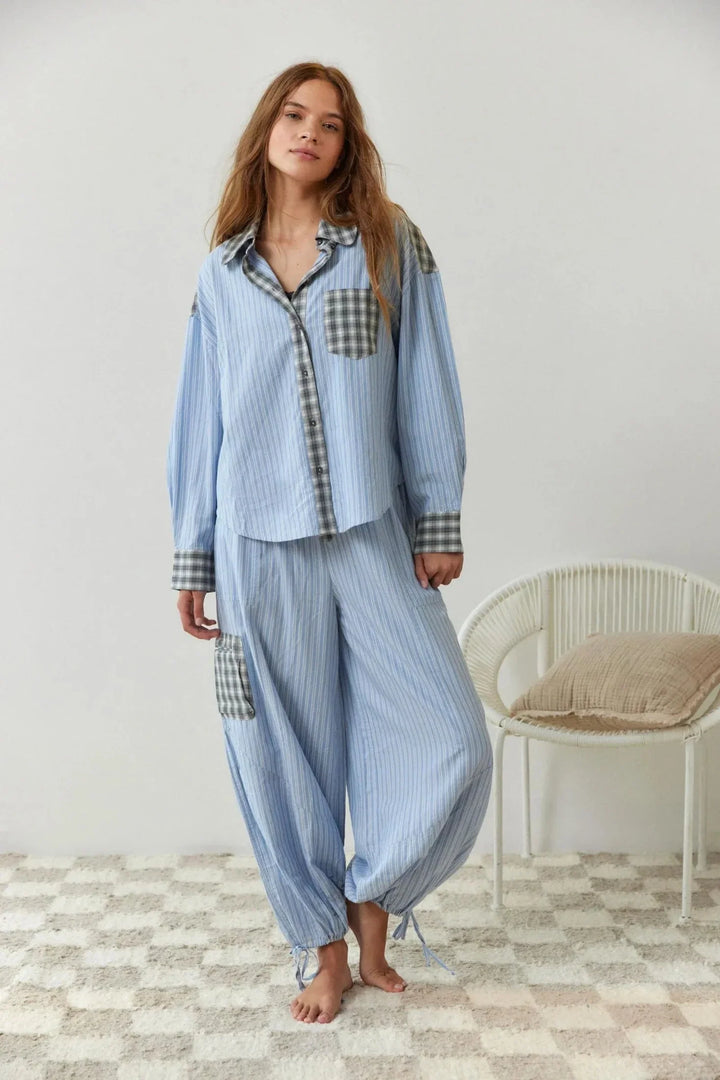 CozyNights - Casual 2-Piece Pajama - Perfect Loungewear for Relaxing Nights