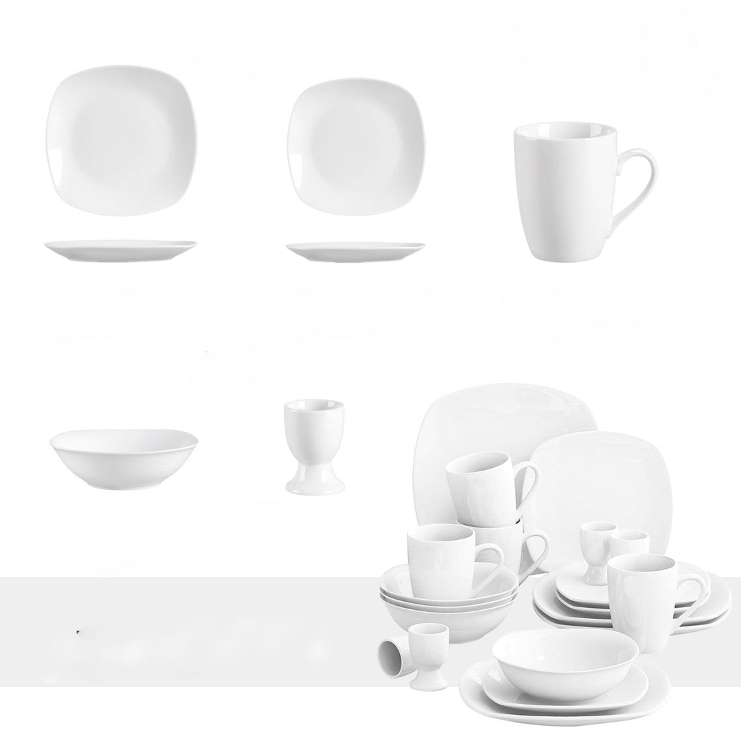 ElegancePlates | Sets of White Porcelain Plates