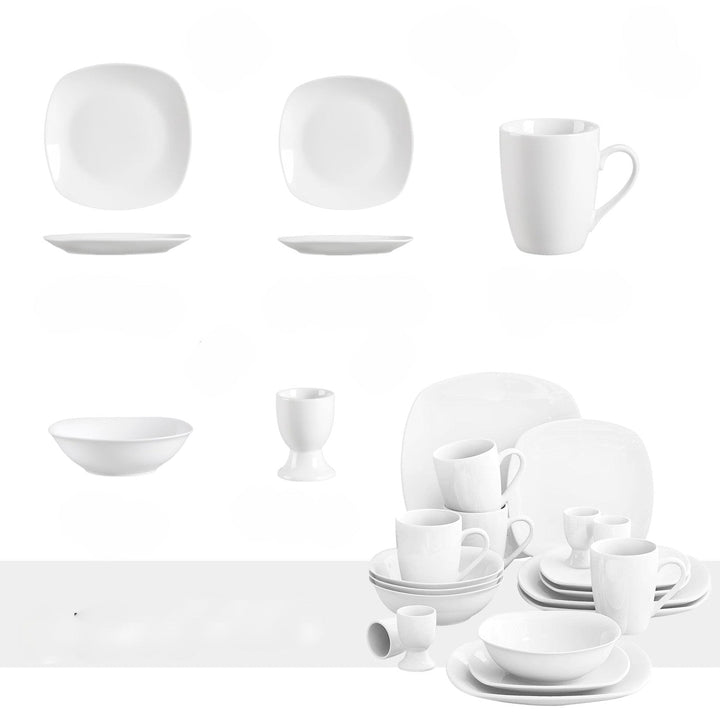 ElegancePlates | Sets of White Porcelain Plates
