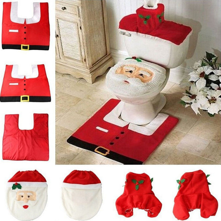 FestiveSanta | Santa Bathroom Mat