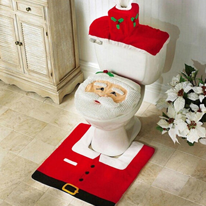 FestiveSanta | Santa Bathroom Mat