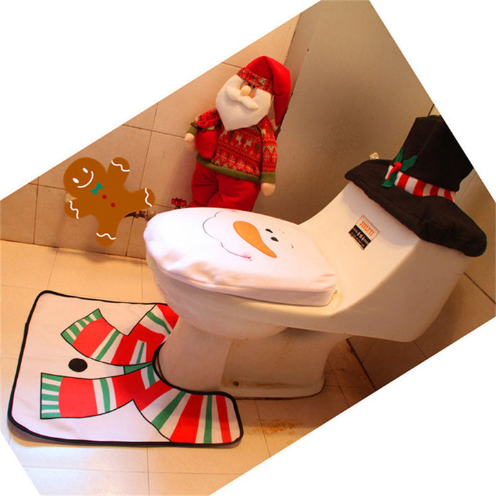 FestiveSanta | Santa Bathroom Mat