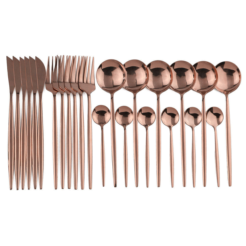 ServiesChic | Luxury Stainless Steel Cutlery Set