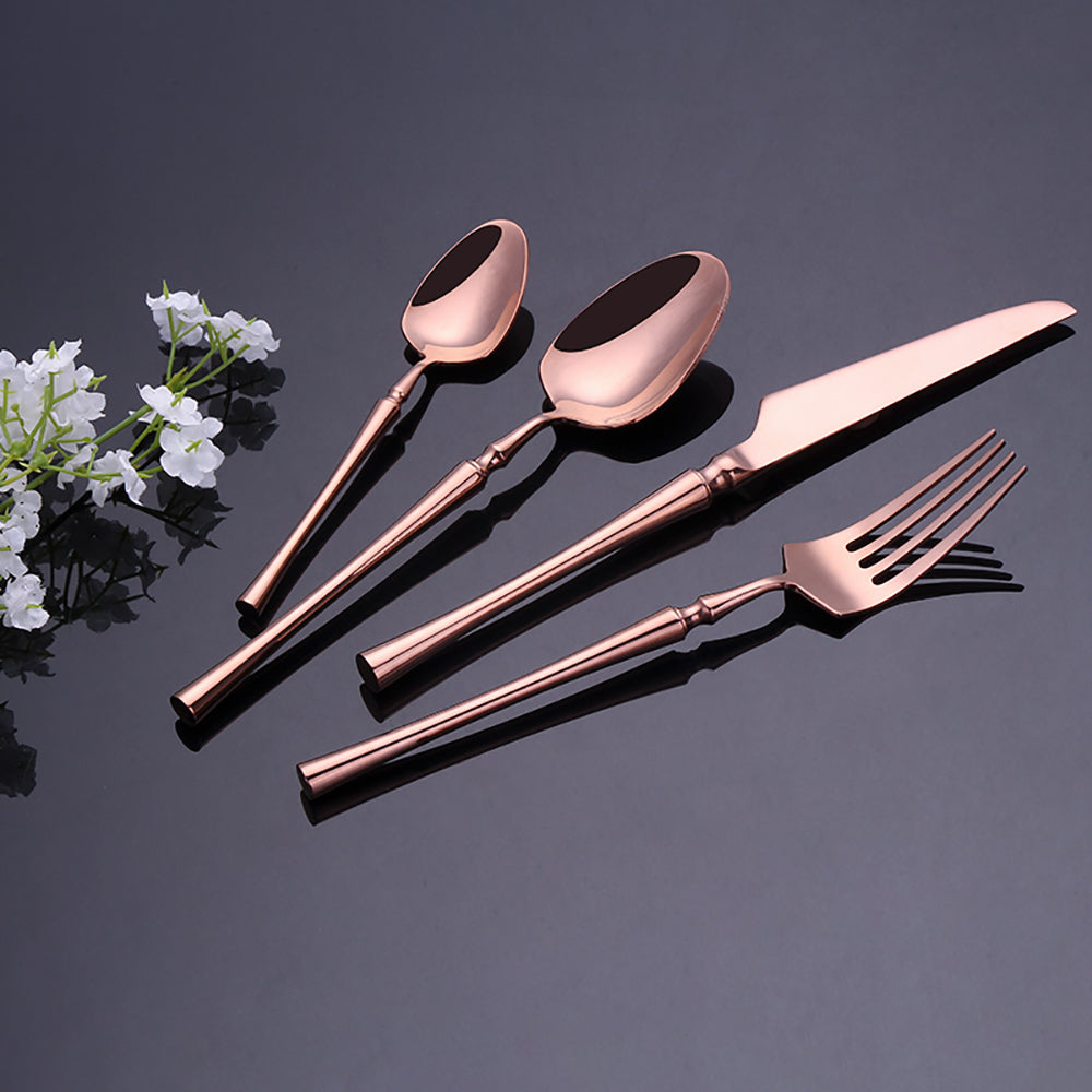 GoldenGlamour | Complete Cutlery Set
