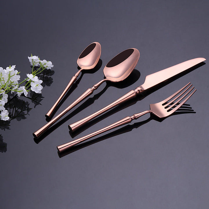 GoldenGlamour | Complete Cutlery Set