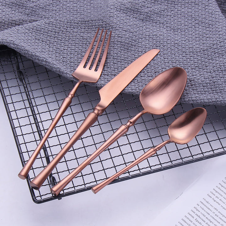 GoldenGlamour | Complete Cutlery Set