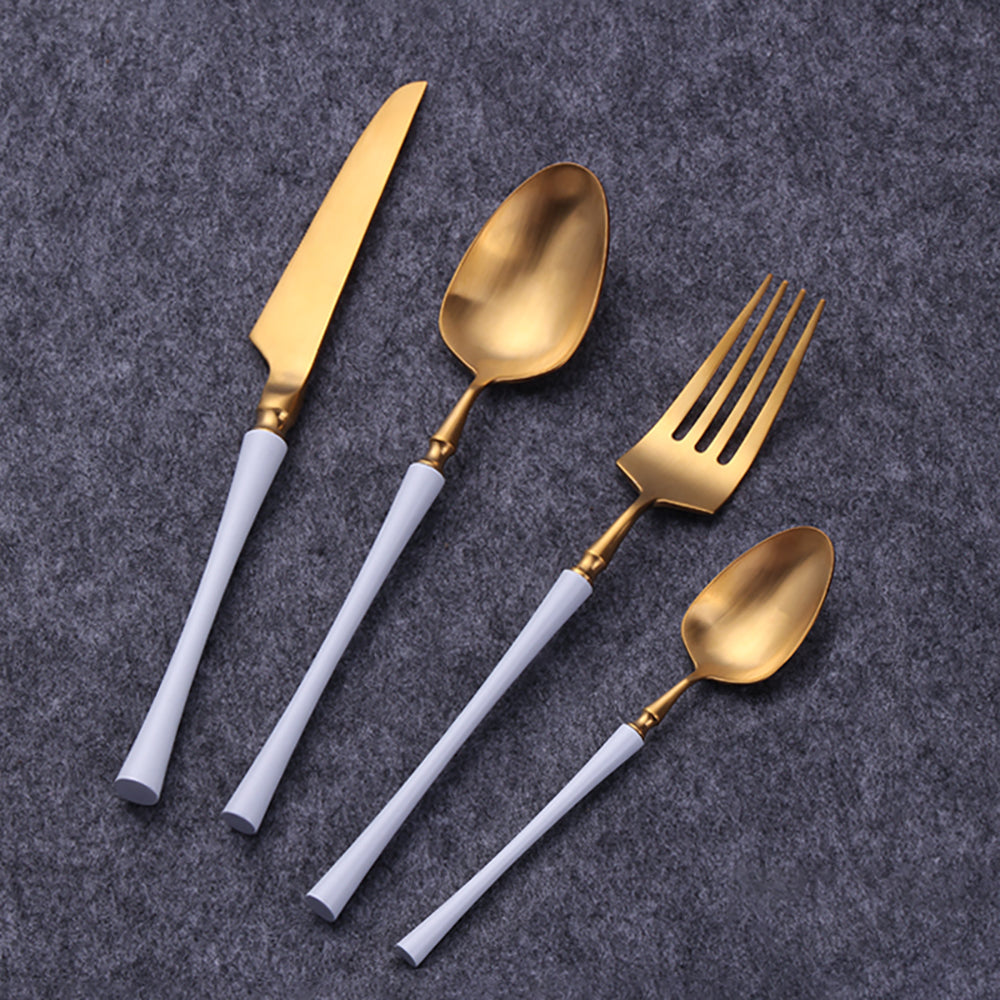 GoldenGlamour | Complete Cutlery Set