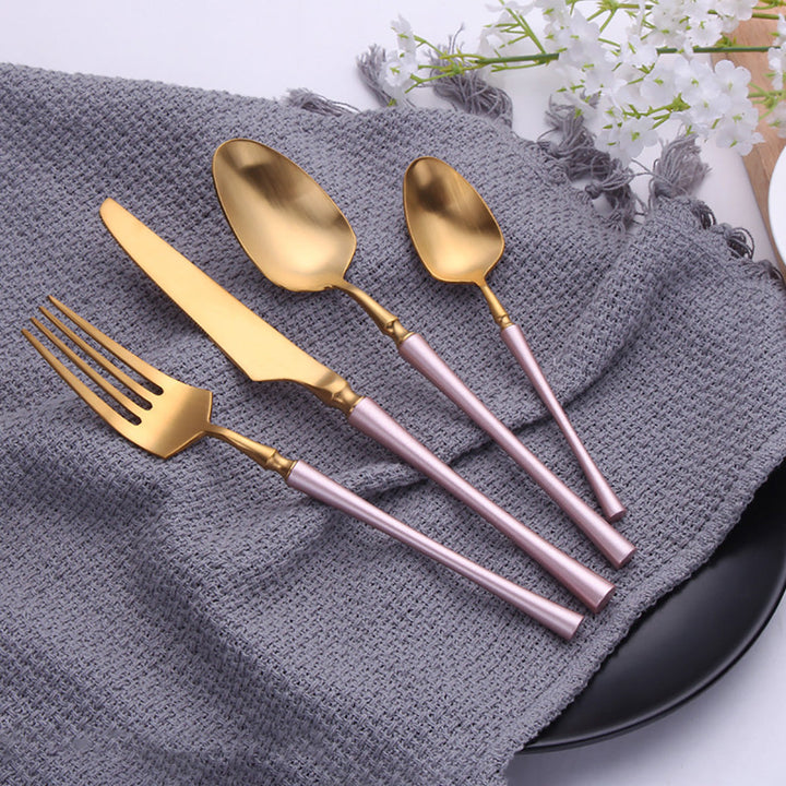 GoldenGlamour | Complete Cutlery Set