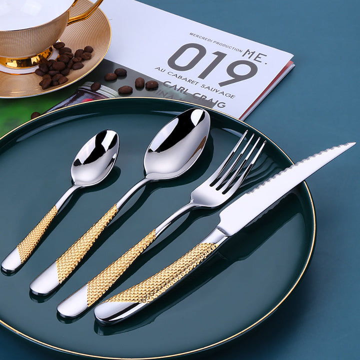 ChicKitchen Utensils | Western Tableware Fork and Spoon