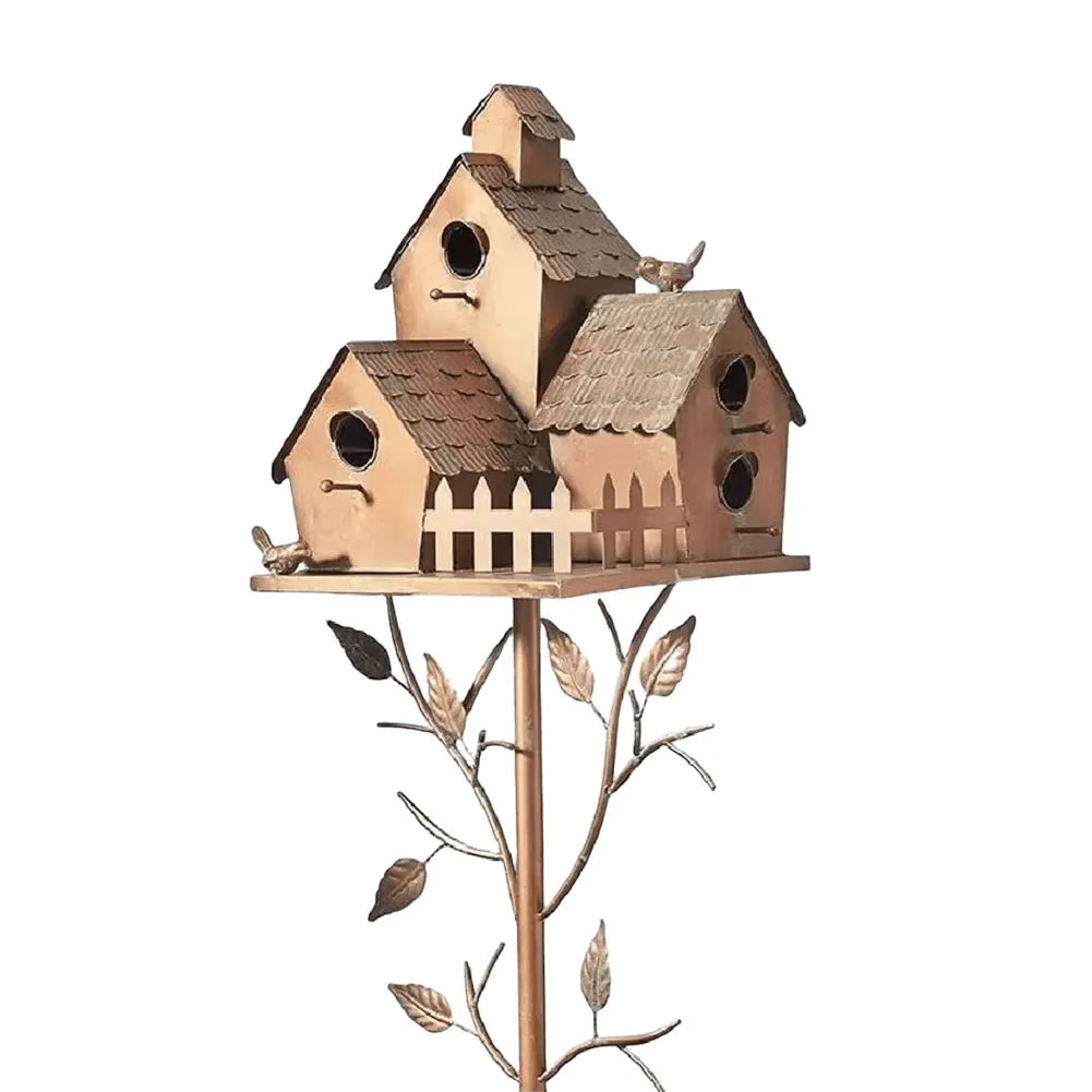BirdhouseChic | Metal Garden Stake with Pole