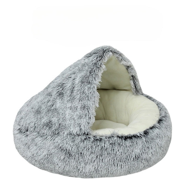 Round Cat Cushion | Winter Bed and Sleeping Bag for Cats