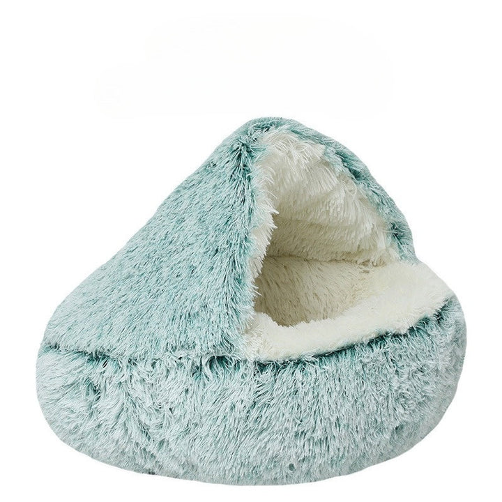 Round Cat Cushion | Winter Bed and Sleeping Bag for Cats