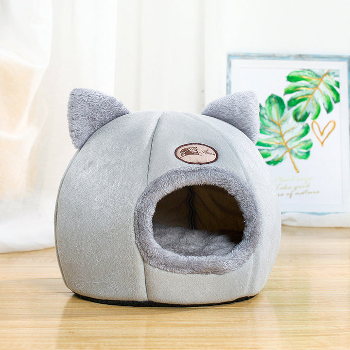 DeepSleep | Cozy Cave Cat Bed for Comfort