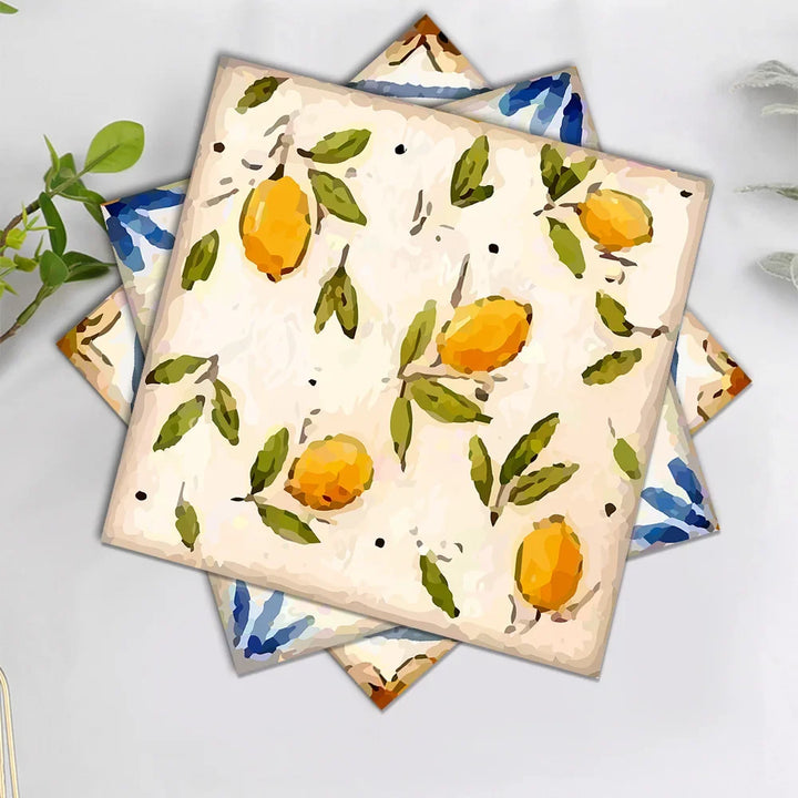 VintageChic | Removable Tiles for a Timeless Living Room Look