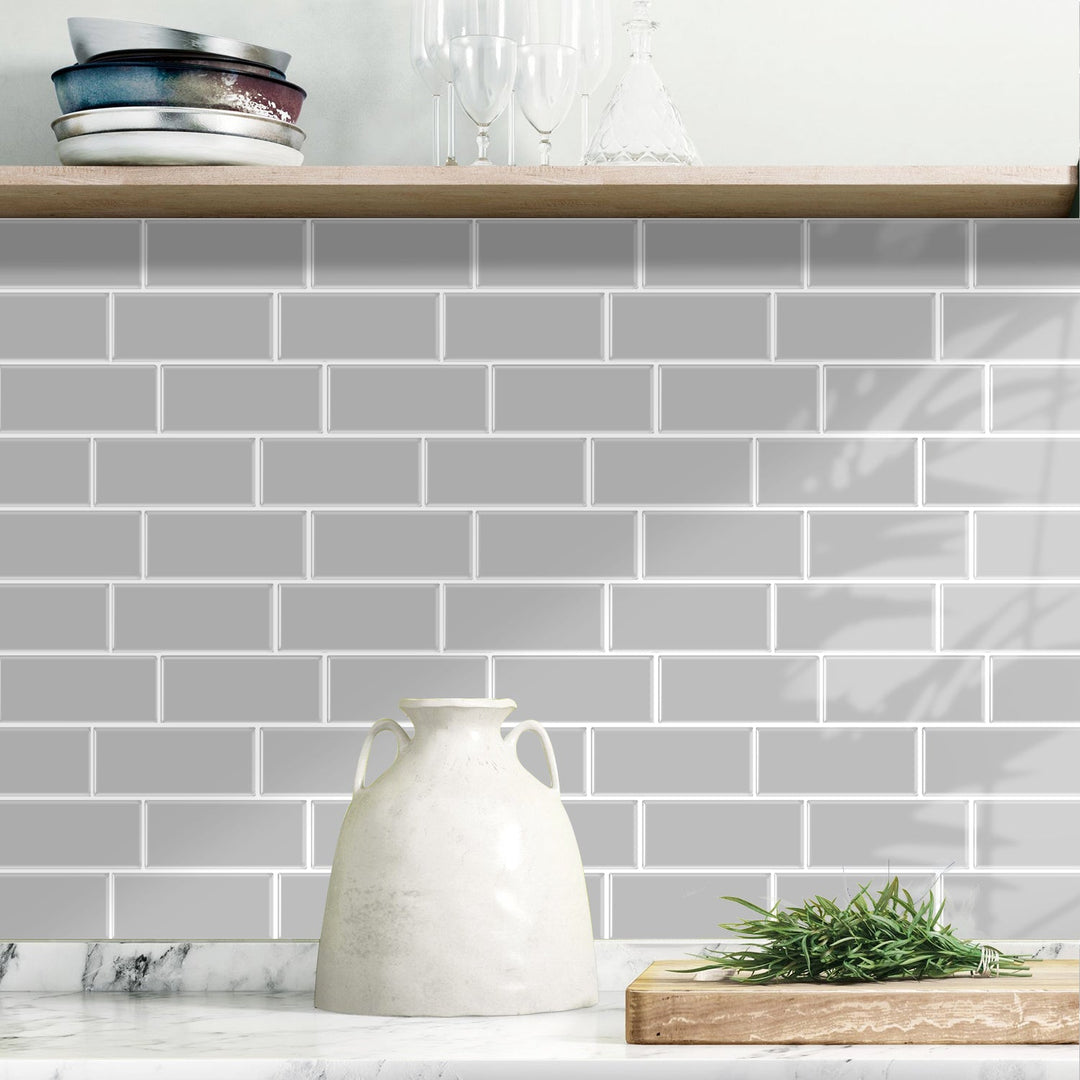 DiyElegance | Waterproof Wall Tiles for a Stylish Kitchen and Living Room